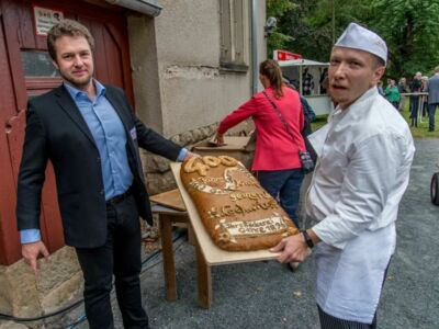 Ein Geschenk der Bäckerei Gehre in Lockwitz - © Ulf Hinze